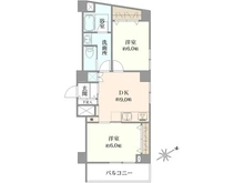 【東京都/荒川区荒川】サクラハイツ 間取り図