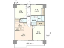 【東京都/足立区梅田】ライオンズシティ梅島 間取り図