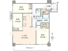 【東京都/足立区東和】東急ドエルアルス北綾瀬 間取り図