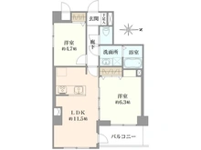 【東京都/足立区東綾瀬】ダイアパレス東綾瀬 間取り図
