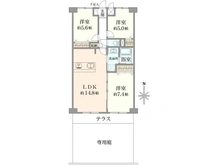【東京都/足立区中央本町】エンゼルハイム中央本町 間取り図