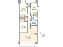 【東京都/葛飾区四つ木】ゼファー四つ木ザナドゥ21 間取り図