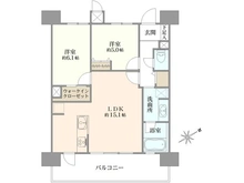 【東京都/足立区千住関屋町】レックス北千住 間取り図