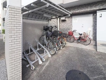 【東京都/足立区東保木間】ライオンズマンション竹の塚東 駐輪場