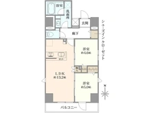 【東京都/荒川区東日暮里】LIVCITY日暮里 間取り図