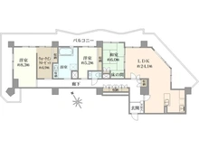 【東京都/荒川区南千住】アクロシティタワーズ Gポート 間取り図