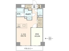 【東京都/足立区梅田】ミルーナヒルズエグラス 間取り図