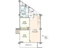 【東京都/足立区梅田】梅田マンションC棟 間取り図