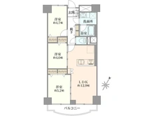 【東京都/足立区千住関屋町】グリーンコーポ千寿2号棟 間取り図
