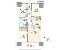 【東京都/足立区千住桜木】プレイズ北千住 間取り図