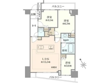 【東京都/足立区足立】アスコットパーク五反野ベッセル 間取り図