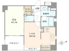 【東京都/足立区千住中居町】パテラスクエア北千住 間取り図