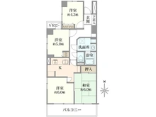 【東京都/荒川区南千住】メゾンエクレーレ南千住 間取り図