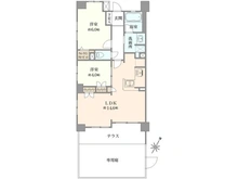 【東京都/足立区古千谷本町】グローベルザ・プレイス舎人親水公園 間取り図