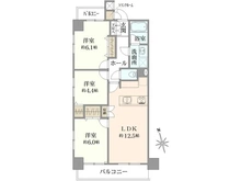 【東京都/足立区西新井】ダイアパレス西新井大師 間取り図