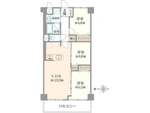 【東京都/足立区島根】日商岩井西新井マンション 間取り図