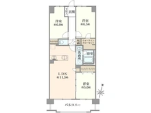 【東京都/葛飾区金町】クレストコート金町 間取り図