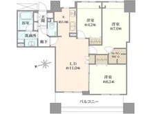 【東京都/足立区千住】アトラスタワー北千住 間取り図