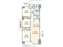 【東京都/足立区東和】ソフトタウン綾瀬 間取り図