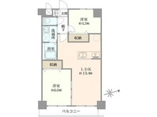 【東京都/葛飾区東金町】金町ハイツ 間取り図