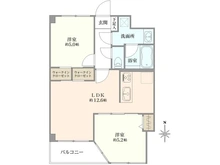 【東京都/足立区綾瀬】グリーンパーク第11綾瀬 間取り図