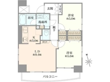 【東京都/台東区清川】アリュージュ南千住 間取り図