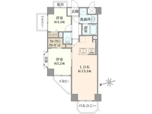 【東京都/足立区加平】ライオンズマンション北綾瀬第6 間取り図