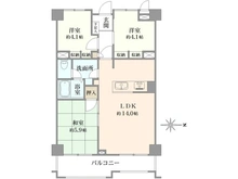 【東京都/足立区伊興】竹の塚ハイツ 間取り図