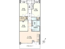 【東京都/足立区古千谷本町】グローベルザ・プレイス舎人親水公園 間取り図