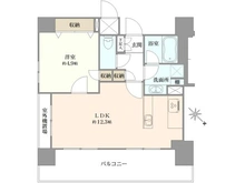 【東京都/台東区千束】ライジングプレイス浅草弐番館 間取り図