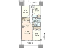【東京都/荒川区南千住】リバーフェイス 間取り図
