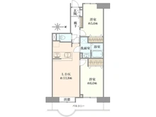 【東京都/足立区西保木間】竹の塚ガーデンハウス 間取り図