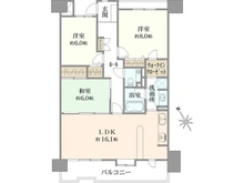 【東京都/荒川区荒川】プランヴェールEXサザンウィング 間取り図