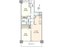 【埼玉県/草加市旭町】藤和シティコープ草加新田II 間取り図