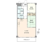 【東京都/足立区花畑】ライオンズマンション竹の塚第6 間取り図