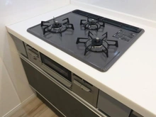 【東京都/足立区神明】グリーンパーク21綾瀬 キッチン：三口コンロ