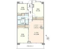 【東京都/葛飾区亀有】すまいる亀有7号棟 間取り図