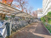 【東京都/荒川区荒川】グリーンコーポ町屋 駐輪場