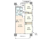 【東京都/葛飾区金町】コニファーコート金町エアーレジデンス 間取り図