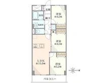 【東京都/足立区西新井本町】セントラルマンション西新井 間取り図
