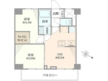 【東京都/足立区千住元町】北千住第二ダイヤモンドマンション 間取り図
