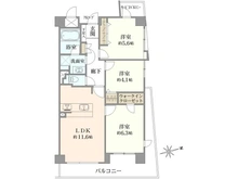 【東京都/荒川区南千住】リバーサイド白髭 間取り図
