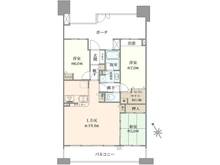 【埼玉県/八潮市大瀬】マックスタワーTX-1 間取り図