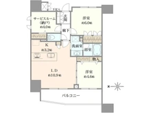 【東京都/足立区入谷】アビダス舎人テラス 間取り図