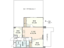 【東京都/足立区大谷田】グリーンパーク北綾瀬弐番館 間取り図