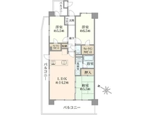 【東京都/葛飾区青戸】サンクレイドル青砥ファルカロビオ 間取り図