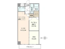 【東京都/足立区島根】シャン・ド・ヴィラージュ 間取り図