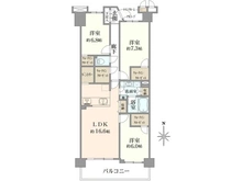 【東京都/足立区中央本町】ザ・ウィンベル中央公園 間取り図