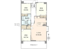 【東京都/葛飾区亀有】すまいる亀有団地 6号棟 間取り図