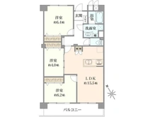 【東京都/足立区千住東】北千住パーク・ファミリア 間取り図